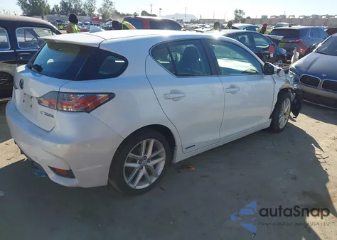 2014 Lexus Ct 200H z USA, uszkodzony, nr VIN JTHKD5BH3E2192876